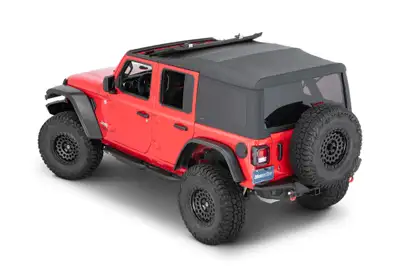 MasterTop MasterTop Complete Top 18-Present Jeep JLU Wrangler 4 Door, Black Diamond MasterTop