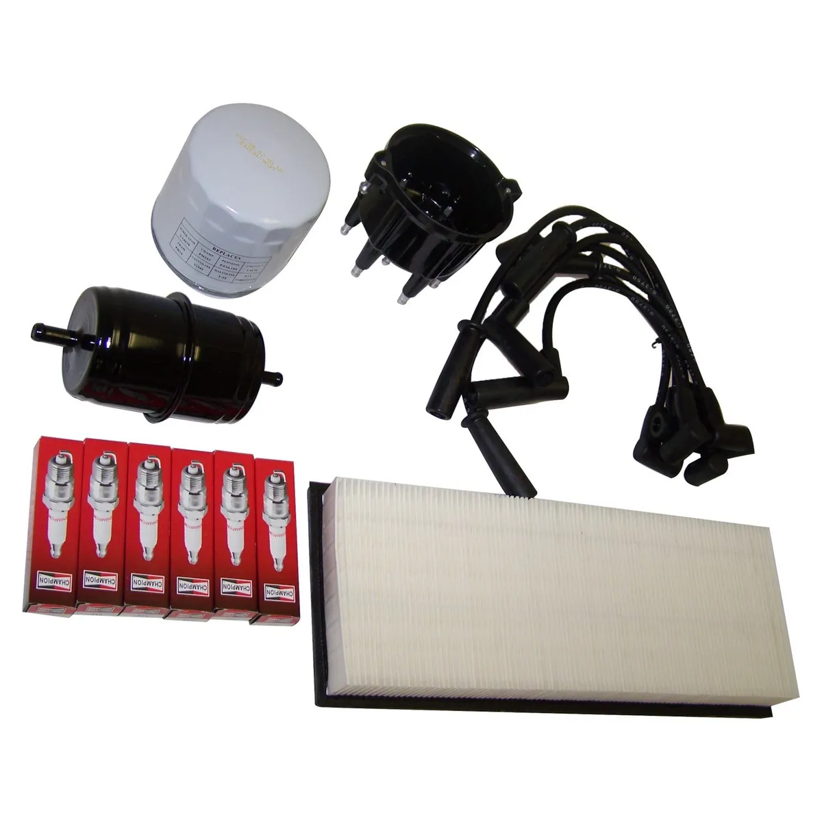 Crown Automotive Jeep Replacement Crown Automotive Jeep Replacement TK3 Tune Up Kit for 1994-1995 Jeep YJ Wrangler w/ 4.0L Engine