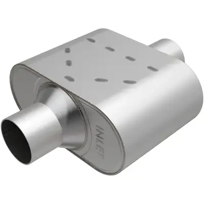 MagnaFlow Exhaust Products Rumble Performance Muffler ss 4.25x9.5 3.00/3.00 C/C
