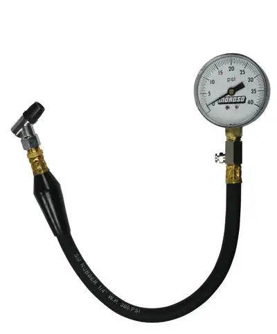 Moroso Tire Gauge 40lb x 25/8 in O.d. Assy
