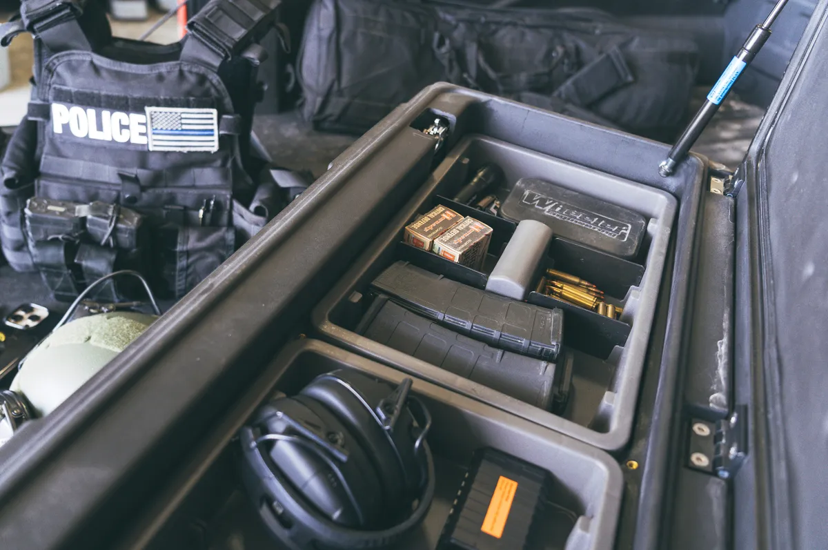 DÃœHA Squad Box "Extreme Duty" | Portable Lockable Storage for Trucks, Jeeps, SUVs product image