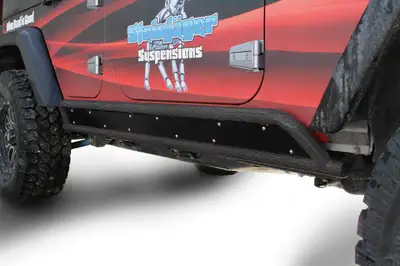 Steinjager Steinjäger Armor Wrangler JK 2007-2018 Rock Sliders Phantom Frame for 4 Door Models Texturized Black