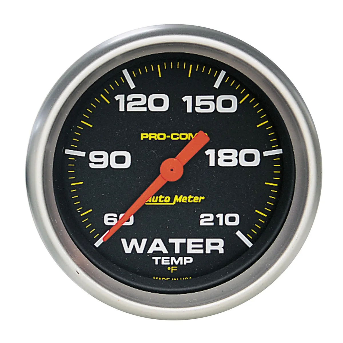 Gauge, Low Water Temp, 2 5/8", 60-210?F, Digital Stepper Motor, Pro-Comp product image