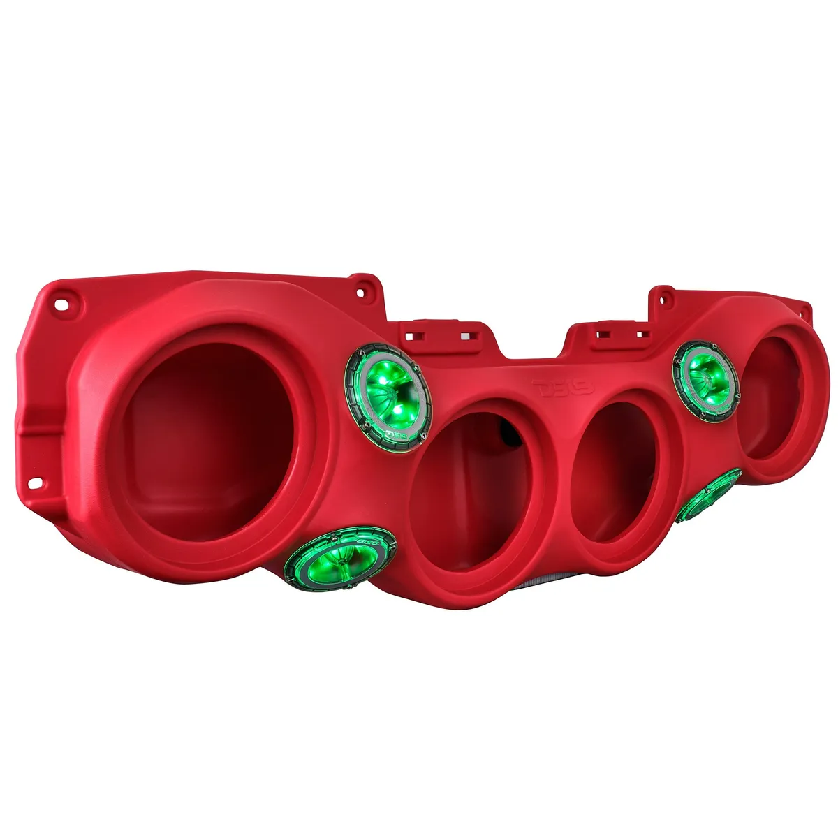 Fits 4 x 8” Speakers (Not Included) | 4 x Pro- Tw4l Included | 1 x Jl-Sbarharness Included | 2018-2023 | Red 2018-2023 Jl/Jlu/Jt 2 x 8” Overhead Soundbar System (Speakers Not product image