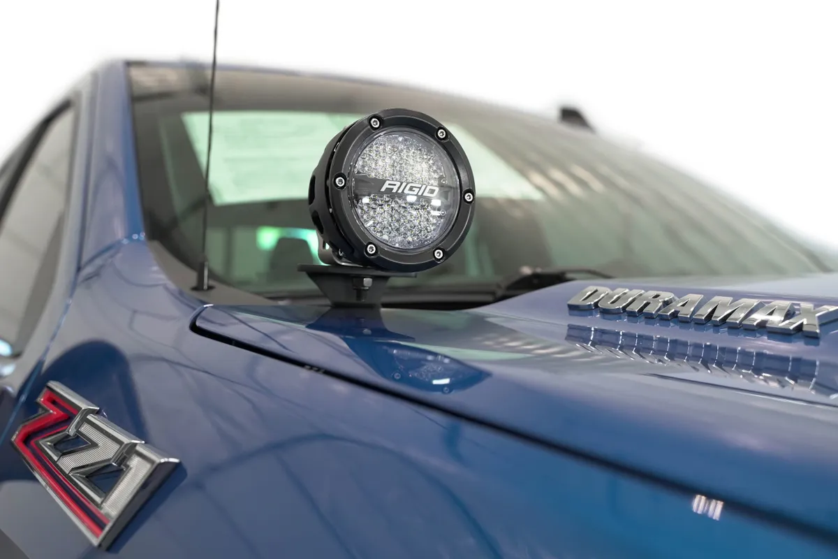 22c Silverado/Sierra 1500 Ditch Light Brackets Black product image