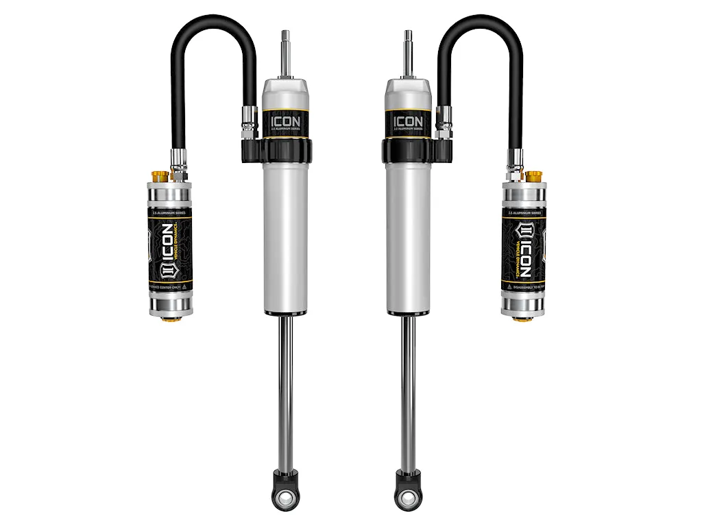 ICON 2014-2026 Ram 2500/2013-2026 Ram 3500, 2.5” Lift, Front, V.S. 2.5 Aluminum Series Shock Absorbers, Remote Reservoir w/ CDCV, Pair product image
