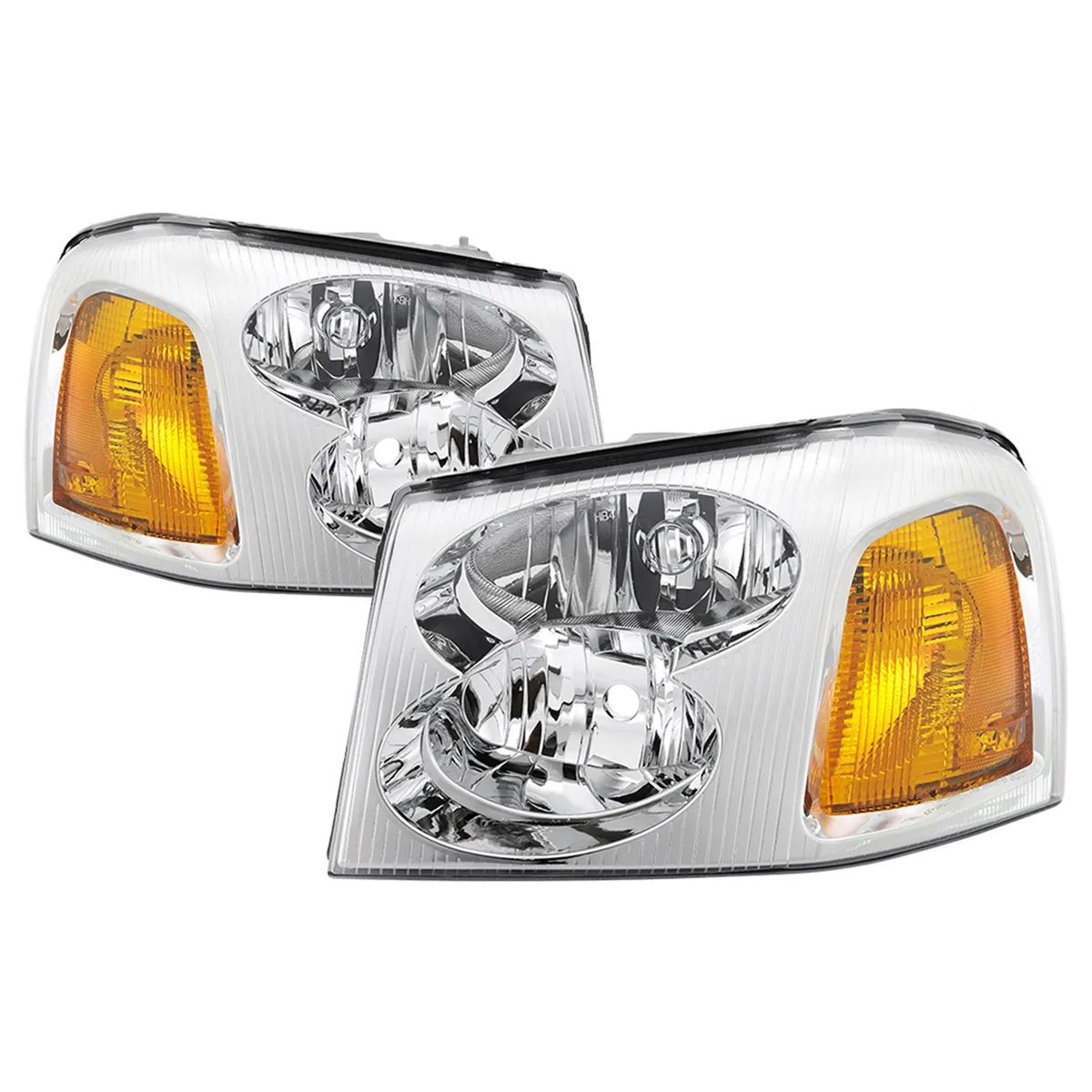 Spyder Auto 0209 Envoy/0206 Envoy Xl/0405 Envoy Xuv OEM Style Headlights Chrome