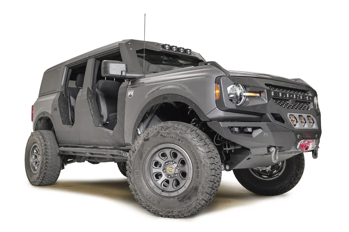 Fender Flare; Delete; Matte Black Powder Coat; product image