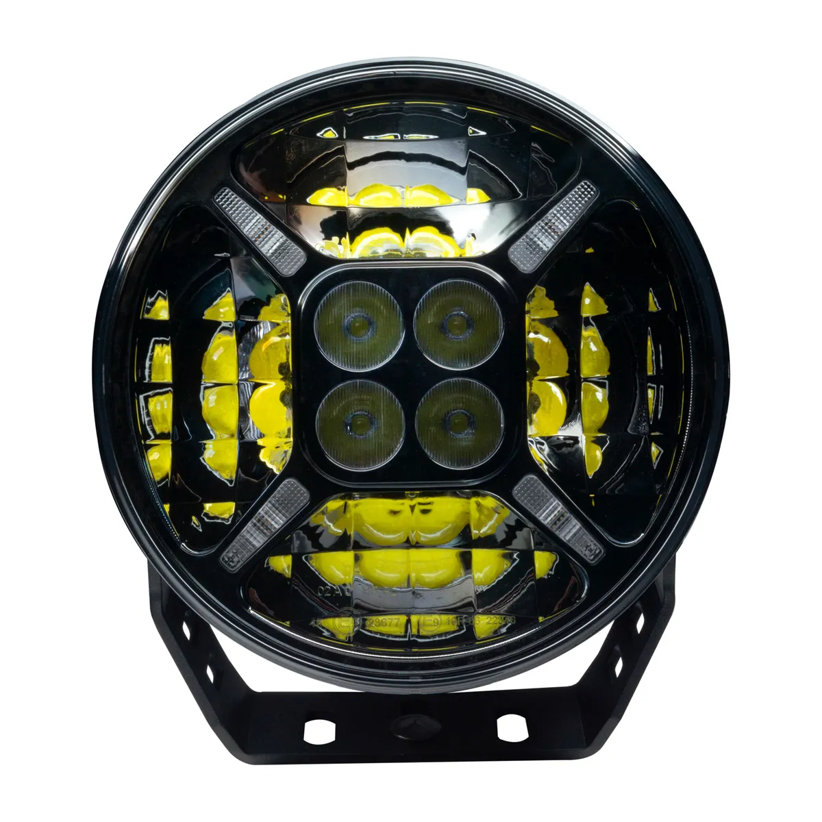 Oracle Lighting Exo 9" Multifunction 120w LED Spotlight – Round Post Mount product image