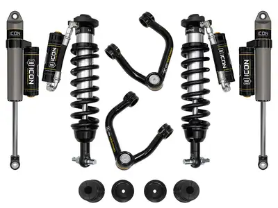 ICON Vehicle Dynamics ICON 19-21 Ford Ranger, 0-3.5" Lift, Stage 4 Susp System, Tubular UCA Al Knuckle