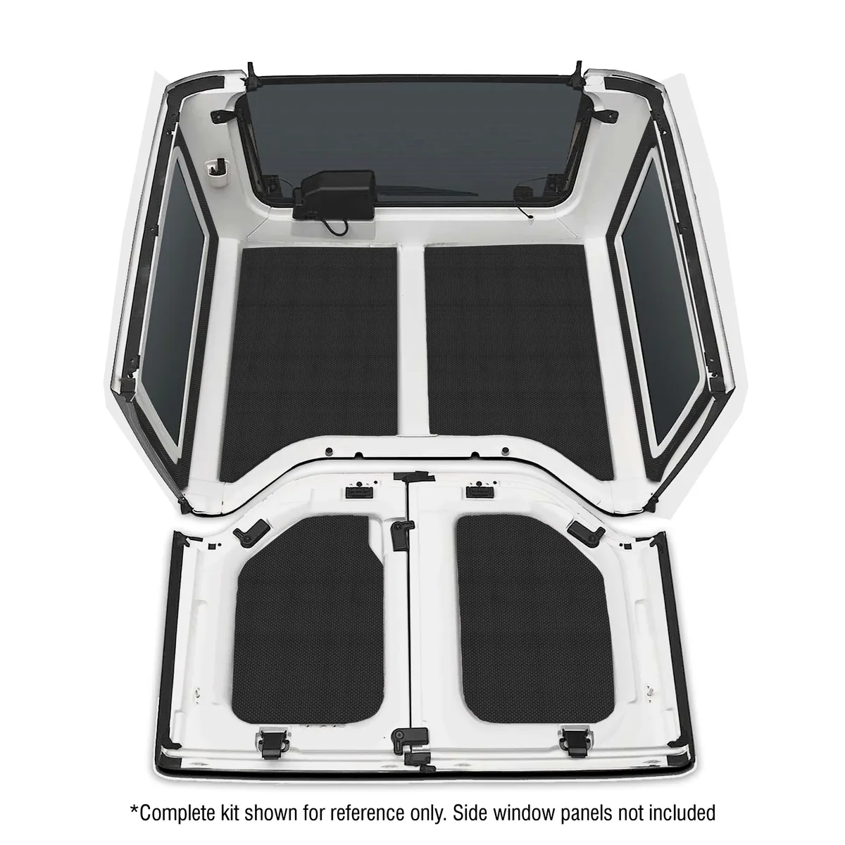 1118 Wrangler JK (2 Door) Sound Deadening Headliner Original Black Finis product image