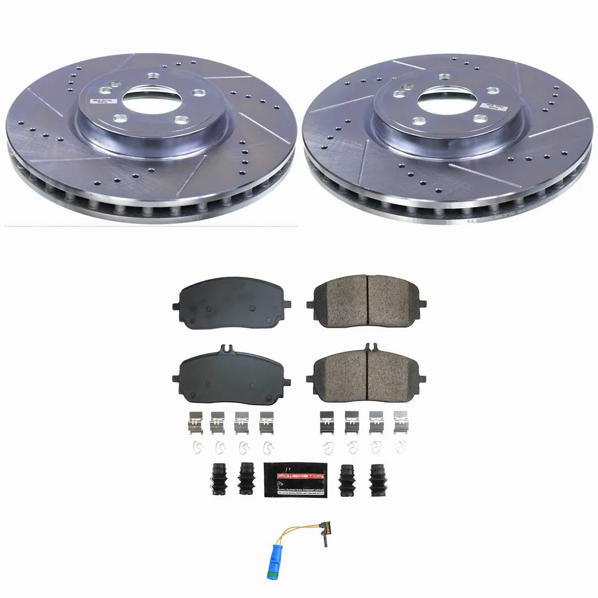 Power Stop Z23 Evolution Brake Kit Mercedes-Benz Eqb 250 2023-24 Mercedes-Benz Eqb 300 2022-24 Mercedes-Benz Eqb 350 2022-24 Mercedes-Benz Gla250 2021-24 Mercedes-Benz Glb250 2020-24 K9295 product image