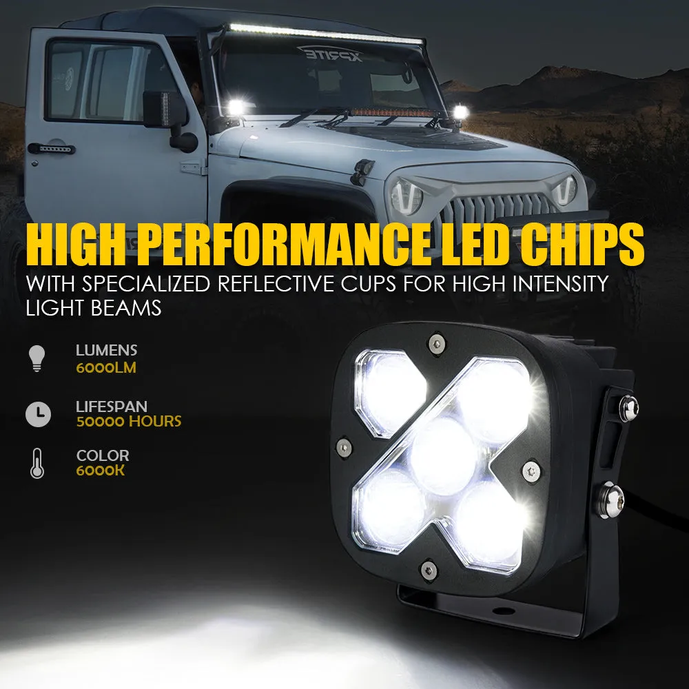 4" LED Light Pods | X-Beam Series product image