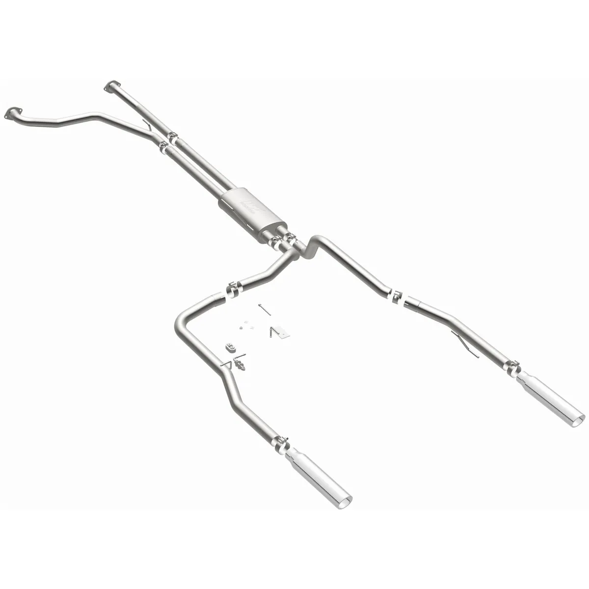 MagnaFlow 2007-2015 Nissan TITAN 5.6L Street Series Cat-Back Performance Exhaust System 15582 product image