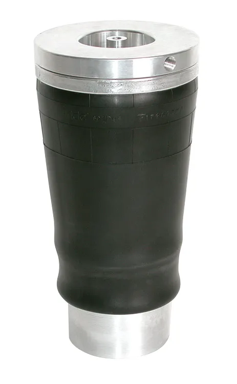 Ridetech 9100 Tapered Rolling Sleeve Air Spring 6.5 Inch Diameter W/ 1/4 Inch NPT Port Length Is 5.25 Inch Minimum 10 -10.5 Inch Ride Height And 15 Inch Maximum Load Capacity Is 2000 LbsAt 100 Psi Ridetech product image