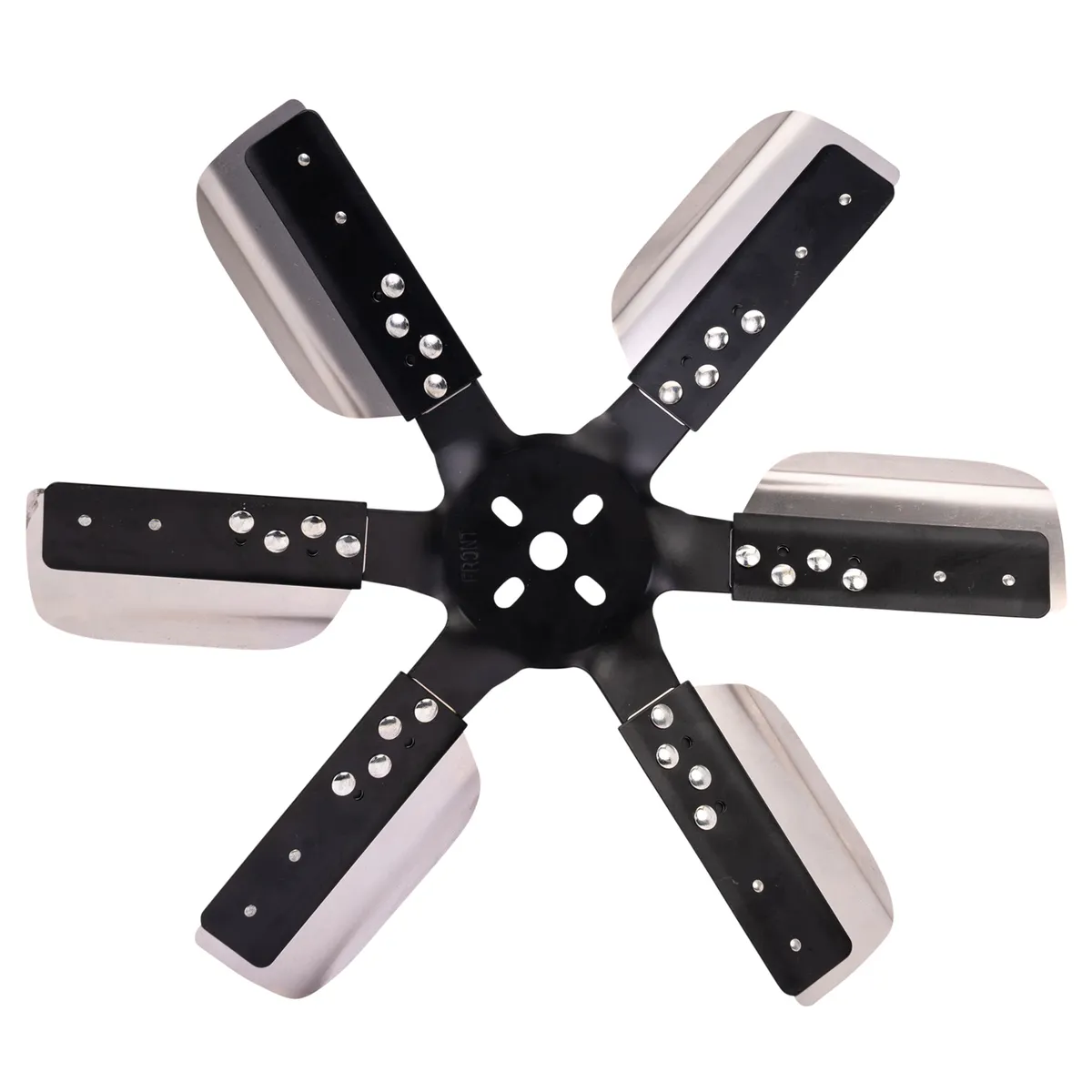 18 Heavy Duty Stainless Steel Standard Rotation Flex Fan, Black Hub product image