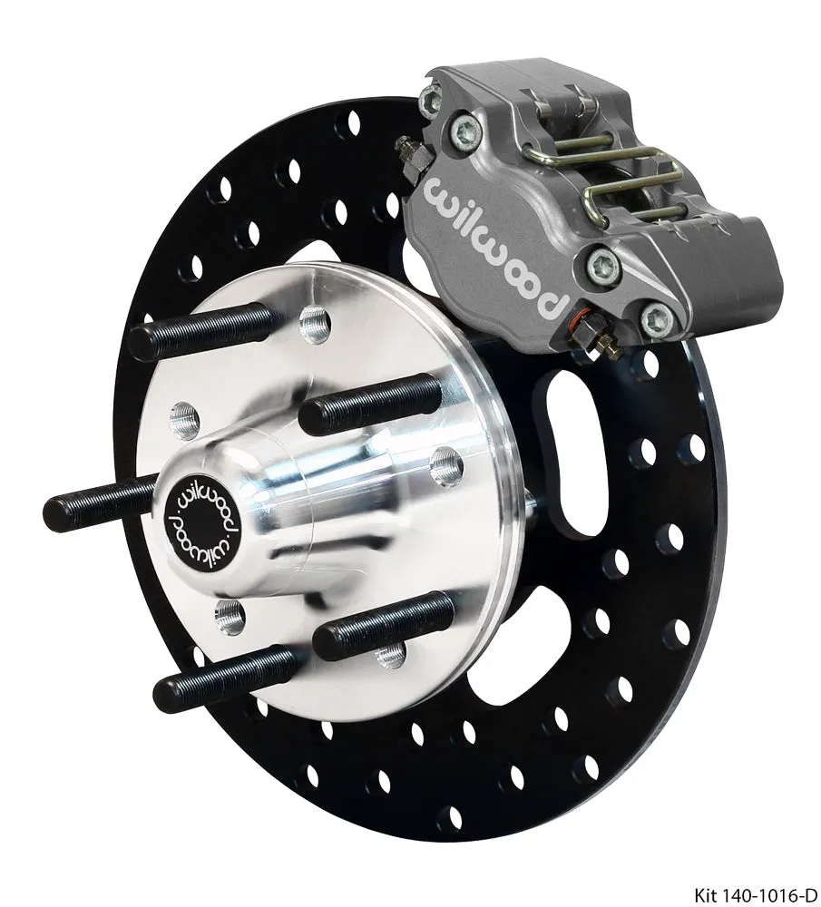 1960 - 1982 Buick, Chevrolet, Ford, GMC, Mercury, Oldsmobile, Pontiac Dynapro Single Front Drag Brake Kit - 140-1016 product image