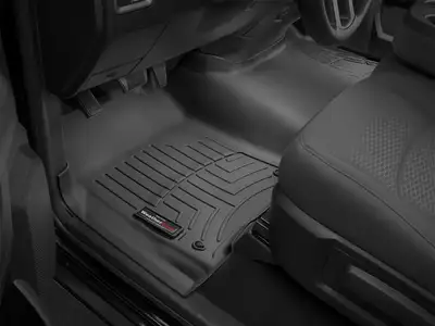 Weathertech WeatherTech Front Over the Hump Floorliner Black - 2012-2016 Dodge Ram 1500