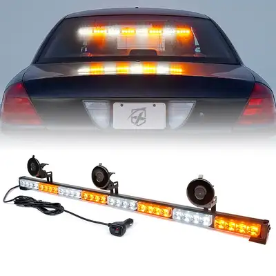 Xprite 35.5" LED Directional Traffic Advisor Light Bar | 8 Series