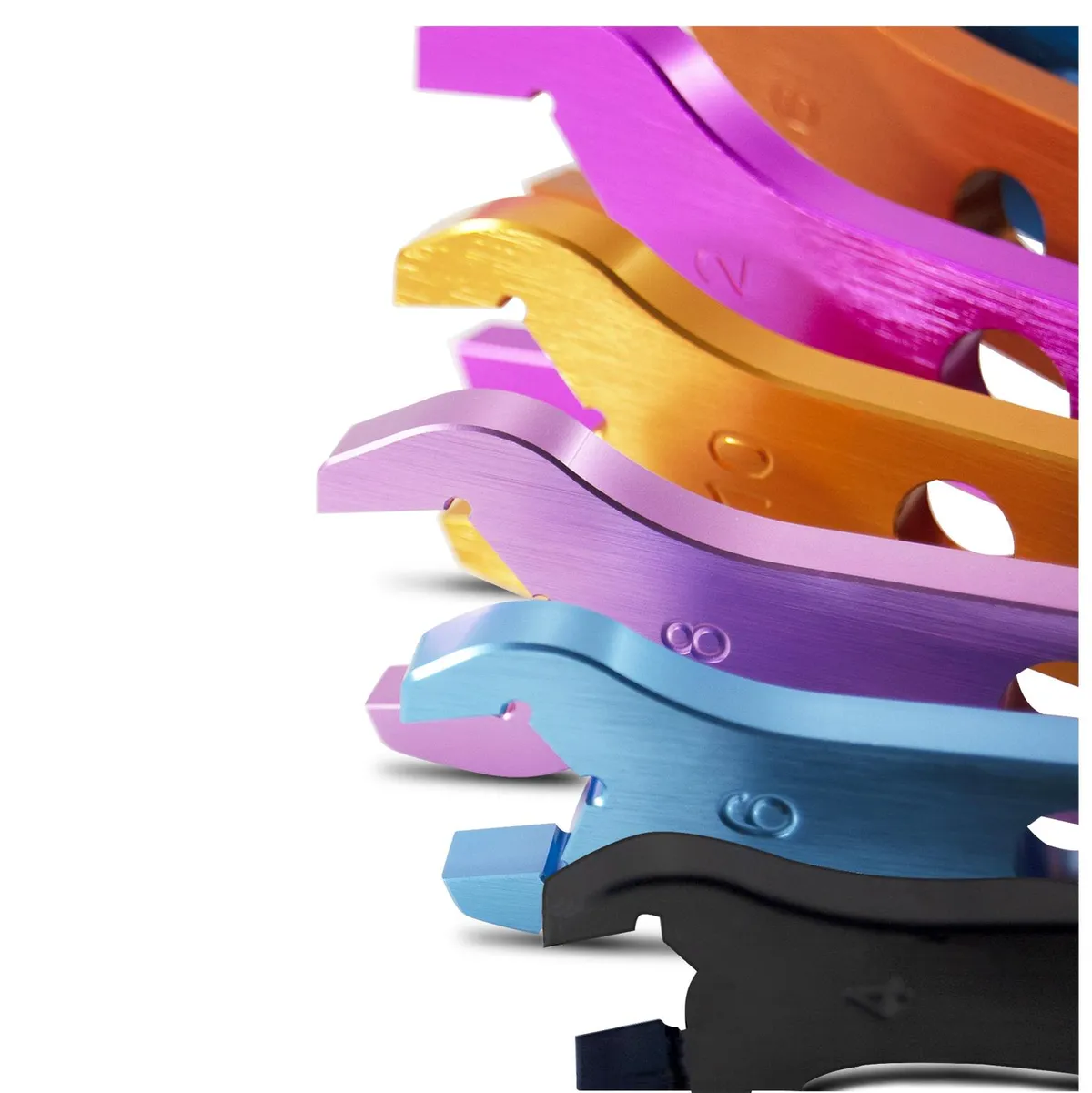 Aluminum AN Wrench Set 8 Pieces Includes Sizes -3AN through -20AN Aluminum Proform product image