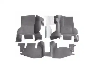 Husky Liners 9706 Wrangler TJ Guardian Impact Jeep Liner 1pc Black