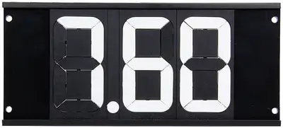 Allstar Performance Dial-In Board 3 Digit w/ Mounting Holes