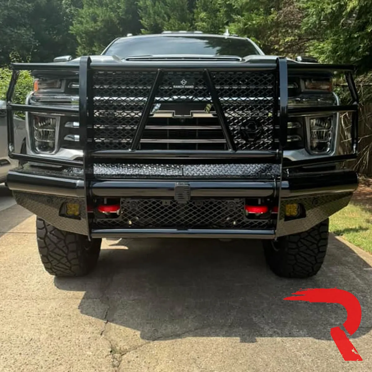 Chevy 20-25 Silverado 2500/3500 Tow Hook Covers 2-Piece Set of Silicone Covers Standard & LED Options - Multiple Colors product image