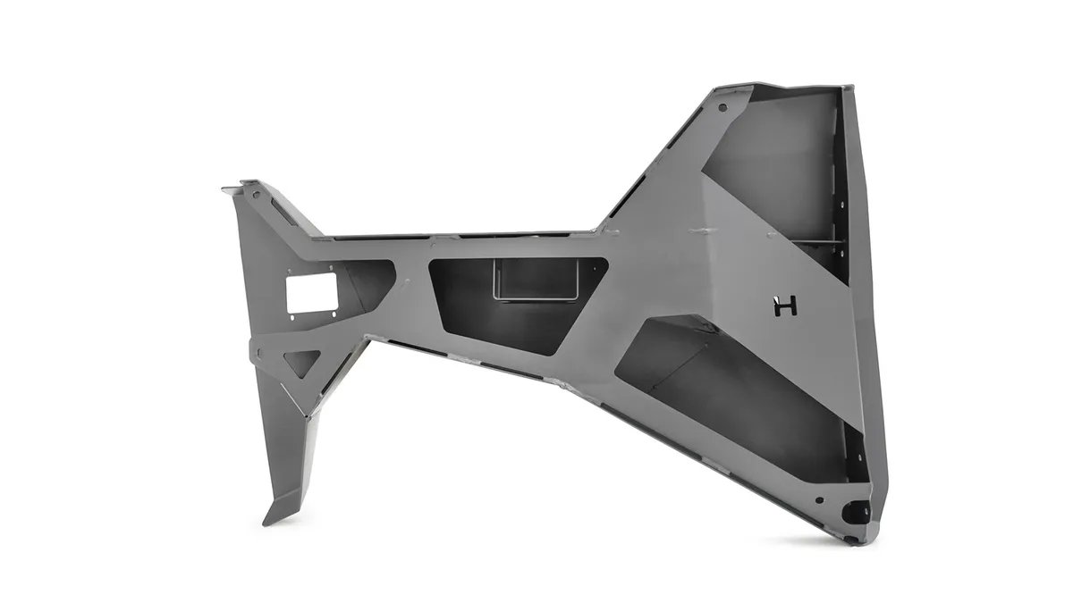 99-04 F250 F350 Fab Fours Elite Front Bumper w Full Grille Guard product image