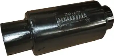 Schoenfeld Headers Muffler IMCA Spec 2.25in Inlet 2.25in Outlet