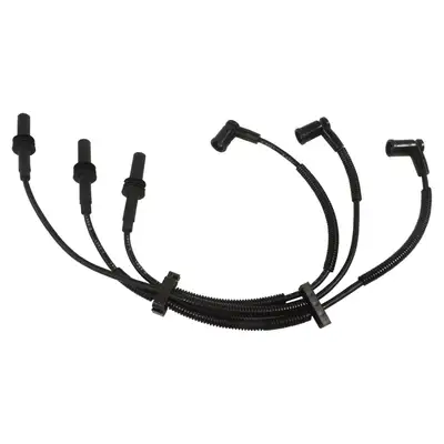 Crown Automotive Jeep Replacement Ignition Wire Set 2009-2010 WK Grand Cherokee; 2009-2010 XK Commander; 2009-2012 KK Liberty; 2010-2011 KA Nitro; 2009-2011 ND Dakota; 2009-2010 NM MMC Raider; 2009-2009 HB Durango; 2009-2012 DS Ram