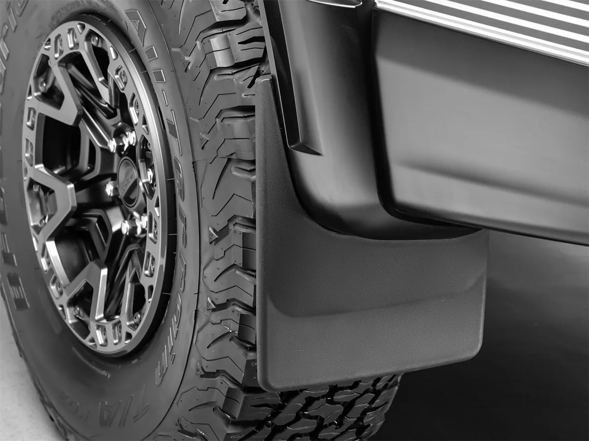 WeatherTech Black No Drill MudFlaps Ford F-150 Raptor 2021 + product image