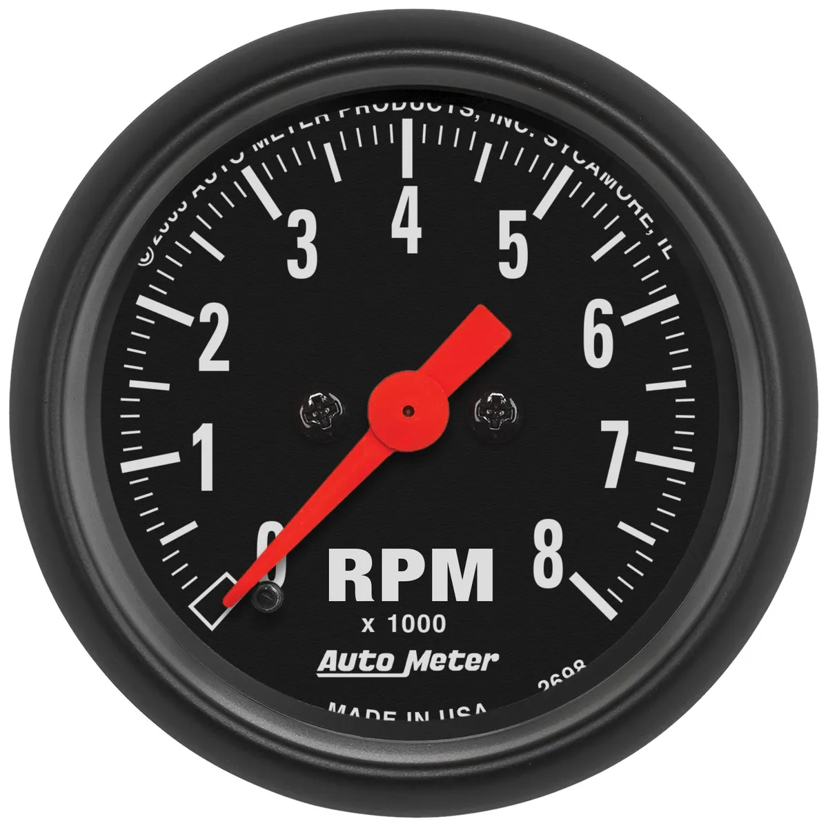 Gauge, Tachometer, 2 1/16", 8k RPM, In-Dash, Z Series product image