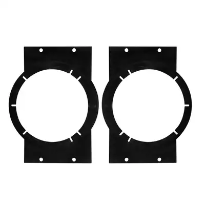 Metra Electronics Speaker Adapter Plates; Adapts 5.25 in. Or 6.5 in. Speaker To Front Door Speaker Location;