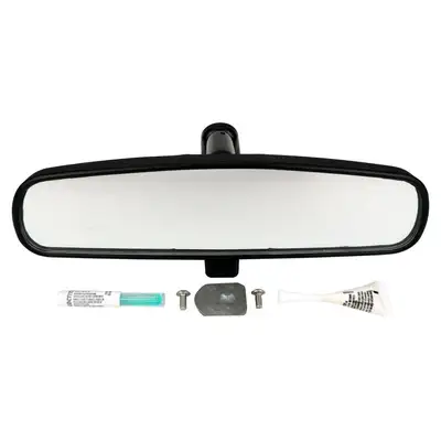 Crown Automotive Jeep Replacement Crown Automotive Jeep Replacement 55156172AA Rearview Mirror for Jeep 01-06 TJ Wrangler,07-18 JK Wrangler w/o Auto-Dim Mirror