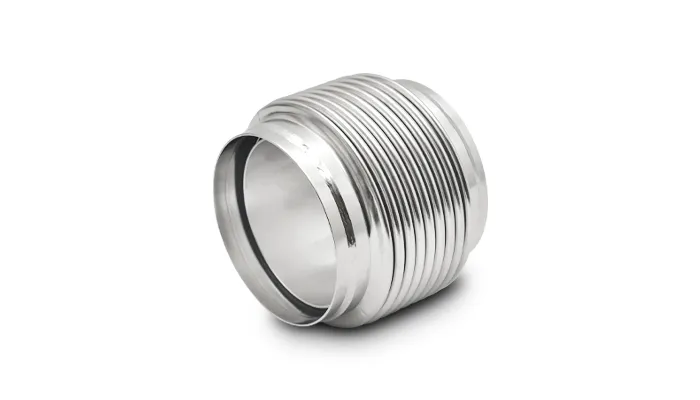 Vibrant Performance - 68944 - Bellows Assembly with Solid Liner, 4.00 in. I.D. x 4 in. long - Electro Polished product image