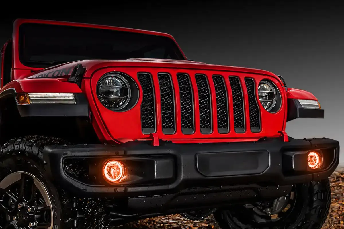 Oracle LED Surface-Mount Fog Light Halo Kit - Green - JT/JL and JK w/ Factory LEDs product image