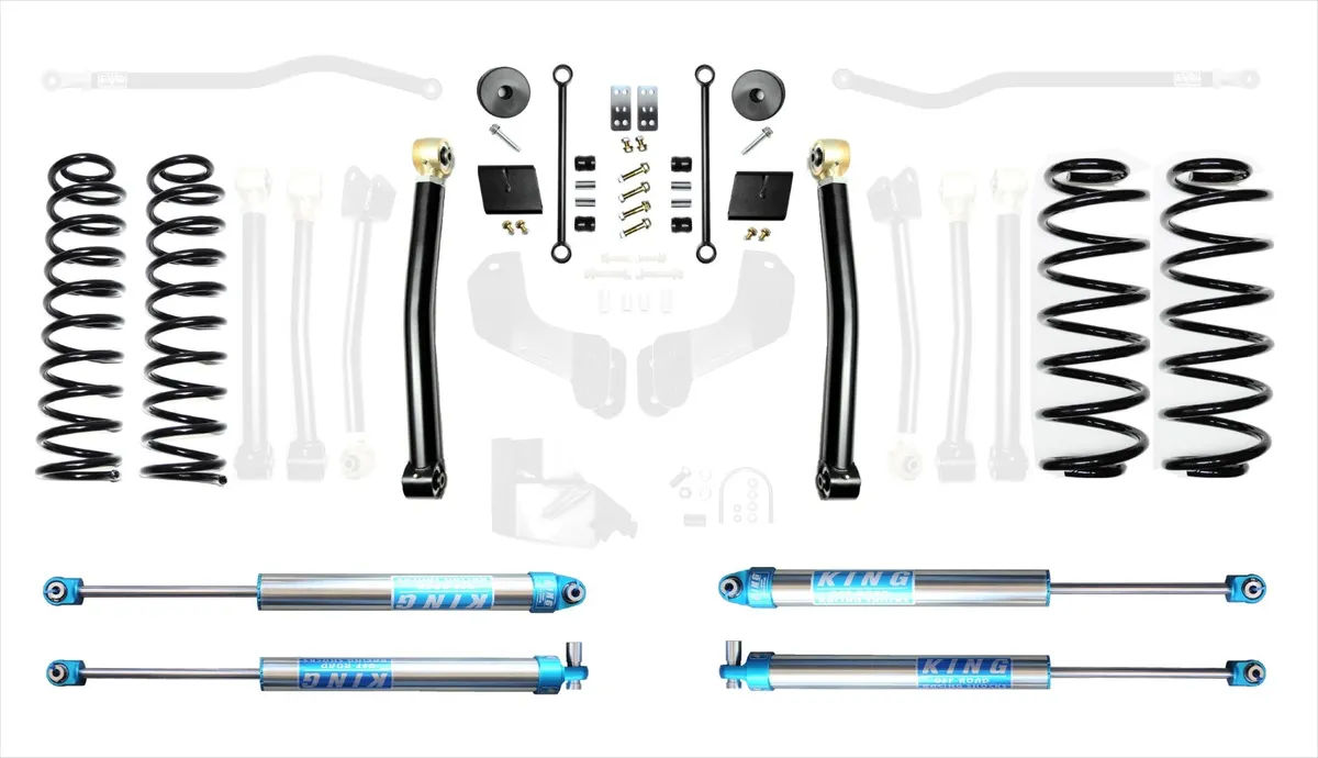 Jeep Wrangler JL 2.5 Heavy Duty Enforcer Overland Lift Stage 4 Plus With EVO Spec King 2.5 Shocks product image