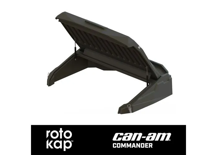 RotoKAP Commander Distributed by DÃœHA – UTV Bed Cover fits 21-26 Can-Am Commander 2 and 4 Door (Crew Cab) – Ultimate UTV/Side-by-Side Bed Cover product image