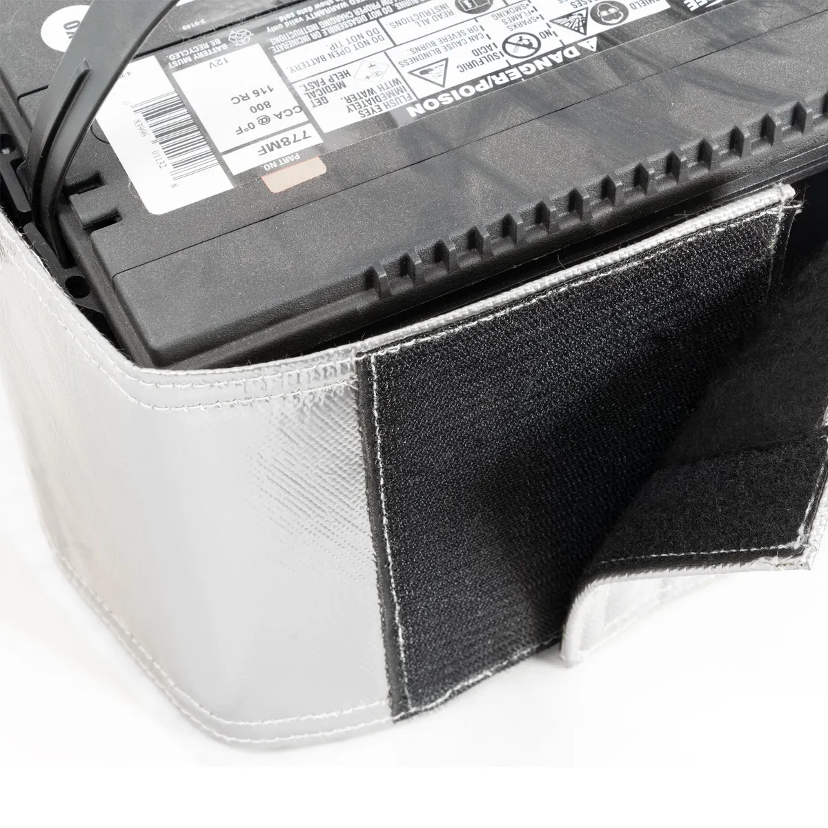 Heat Shield For Side Post Battery Silver product image