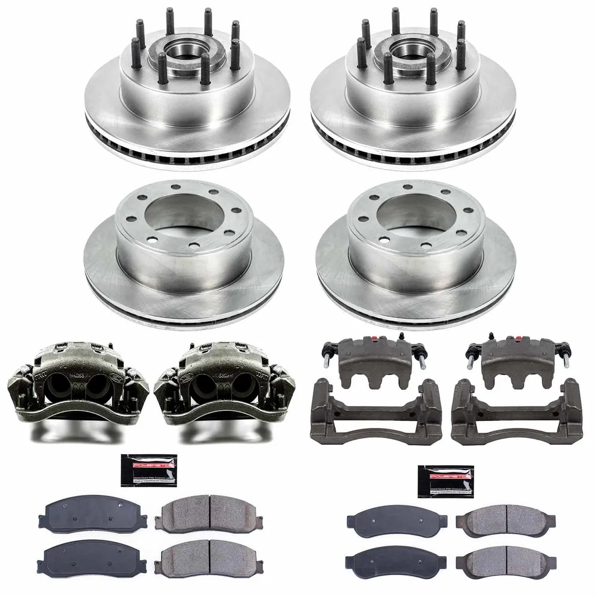 Z17 Direct Replacement Kit: Rotors; Ceramic Pads; Calipers product image