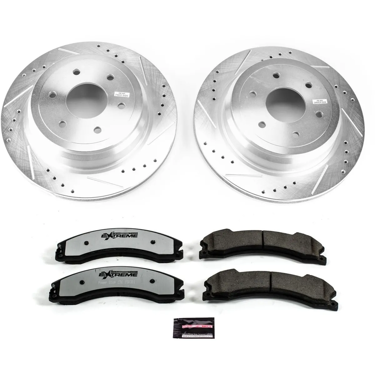 Z36 Truck/Tow Upgrade Kit: Drilled/Slotted Rotors; Carbon-Fiber Ceramic Pads W/Hardware product image