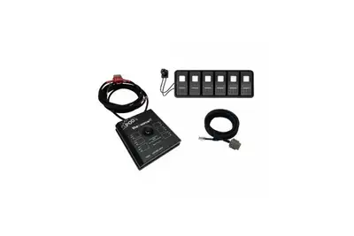 sPOD sPOD SourceLT Modular w/ LED Switch Panel and 36in Battery Cables - Amber