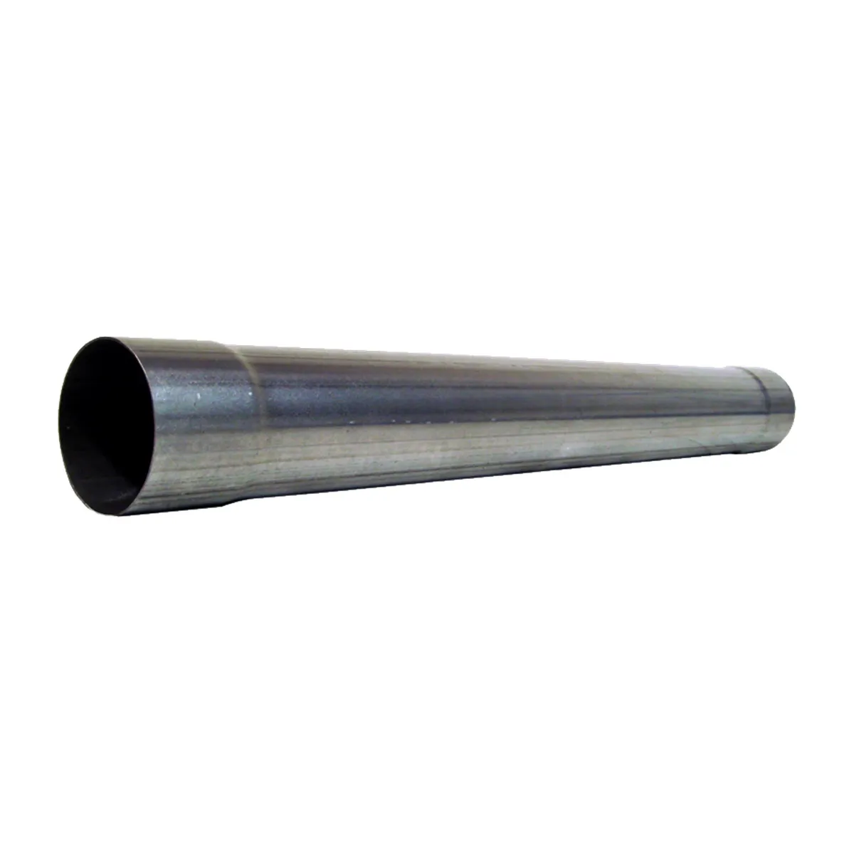 Armor Lite Single System Muffler Delete Pipe; 4 in. Inlet/Outlet Diameter; 36 in. Overall Length; Aluminized; 4 in. Outlet Diameter Tip; product image