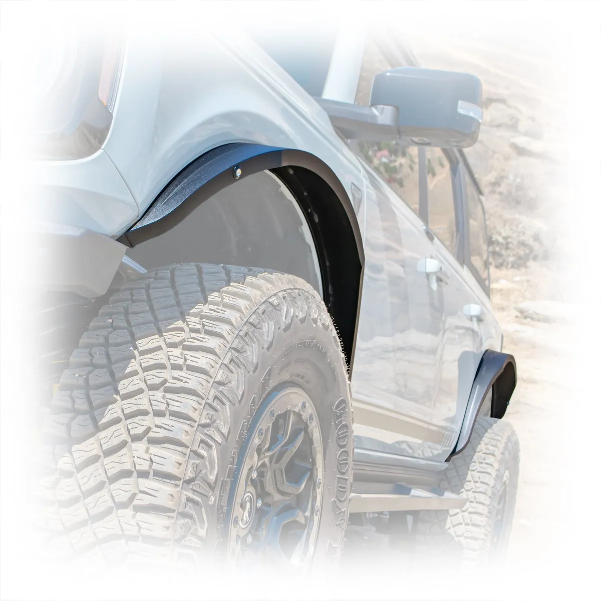 2021-2026 Ford Bronco Steel Fender Flares Kit w/ Marker Lights product image