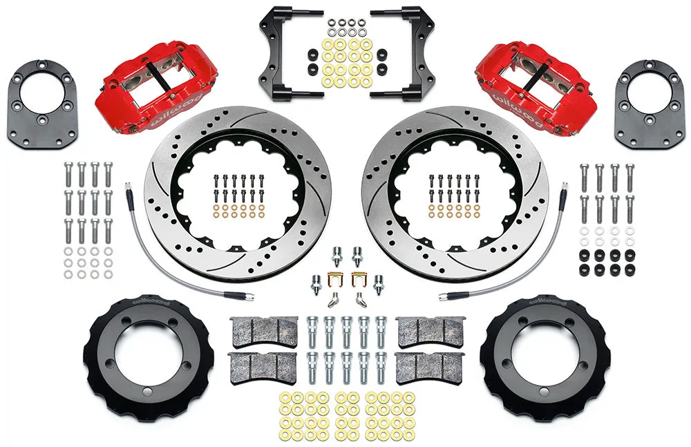 1966 - 1975 Ford Forged Narrow Superlite 6R Big Brake Front Brake Kit (Hat) - 140-13329 product image