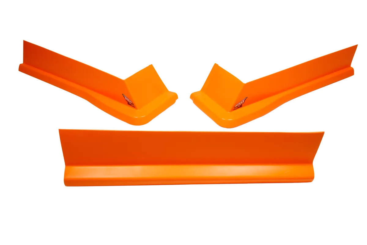 FiveStar Modified Aero Valance 3pc. Fluorescent Orange