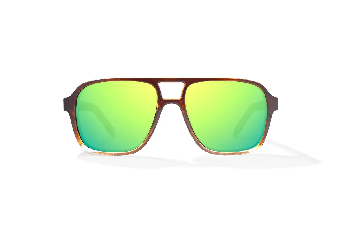 12 South Gray pc Whiskey Fade Gloss Sunglasses product image