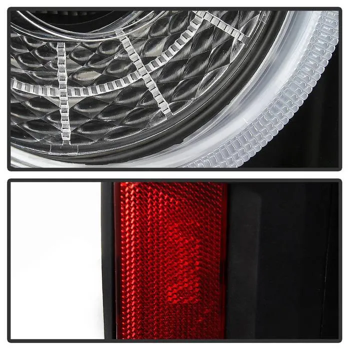 ( Spyder ) Jeep Wrangler 2019 - 2020 Full LED Tail Light - Sequential Turn Signal - Black product image