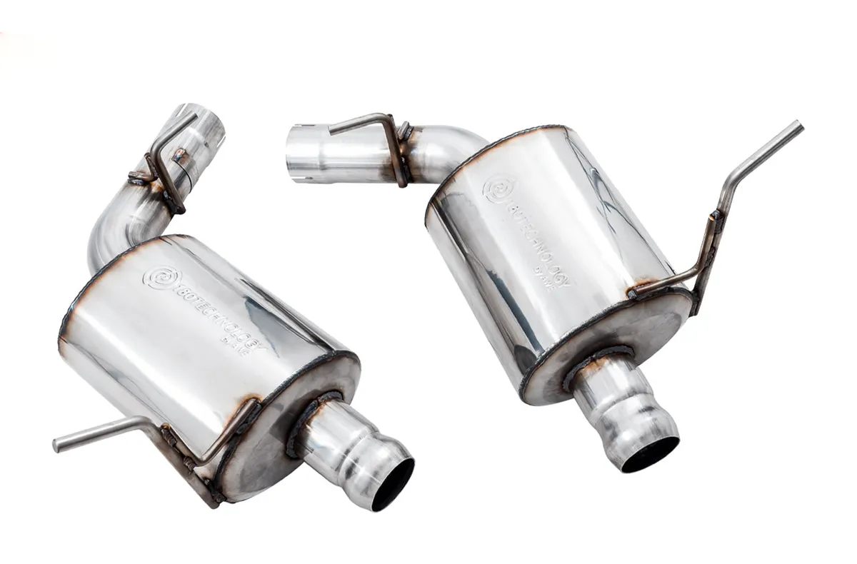 AWE Touring Edition Exhaust for Jeep Grand Cherokee SRT - Chrome Silver Tips product image