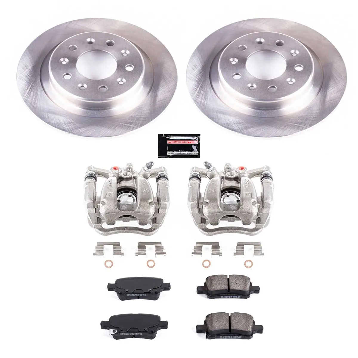 Z17 Direct Replacement Kit: Rotors; Ceramic Pads; Calipers product image